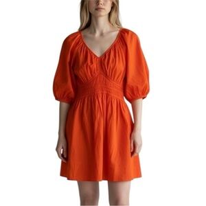 NWT Old Navy Puff Sleeve Smocked Waist Dress